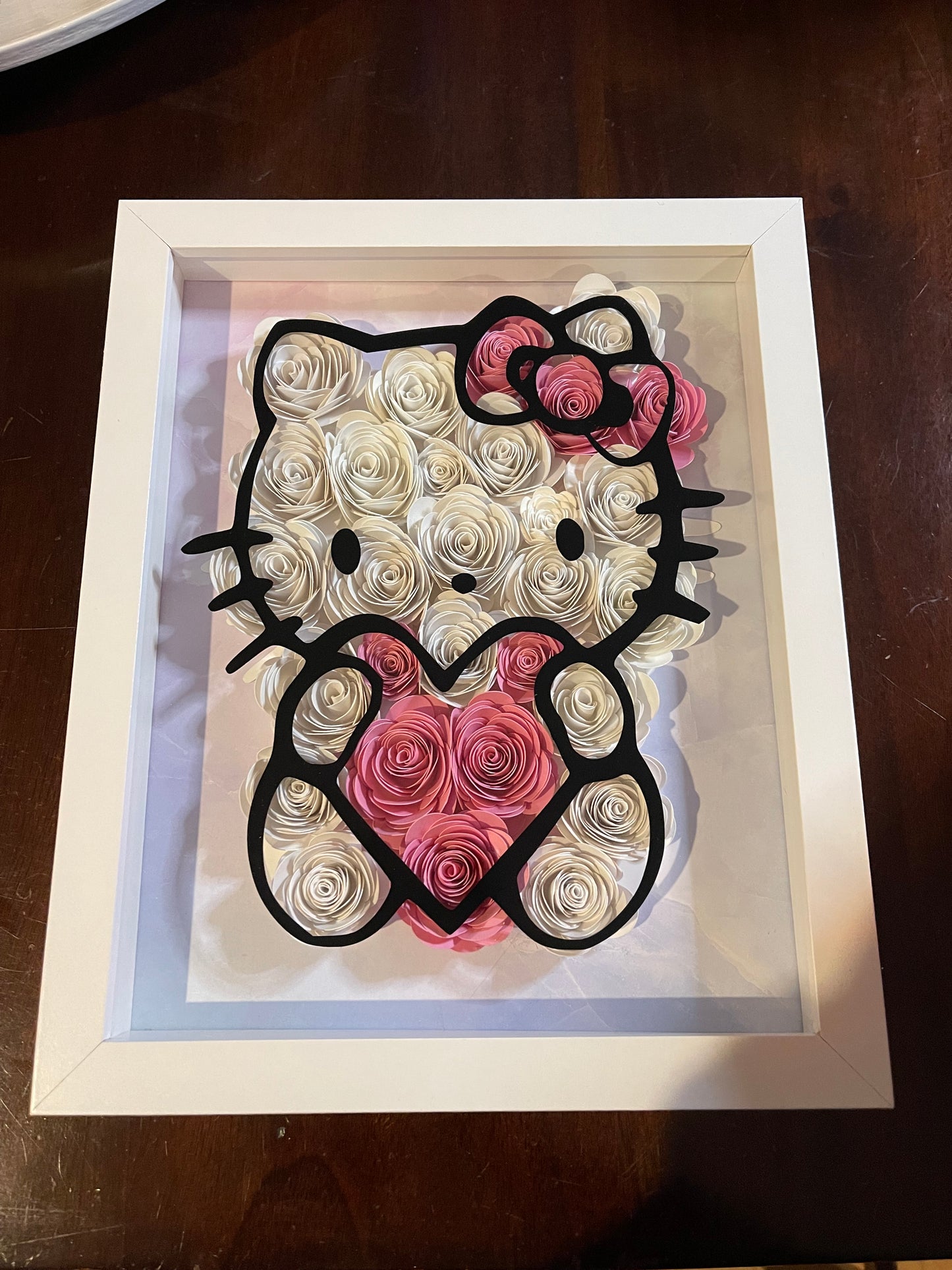 Hello Kitty Flower Shadowbox
