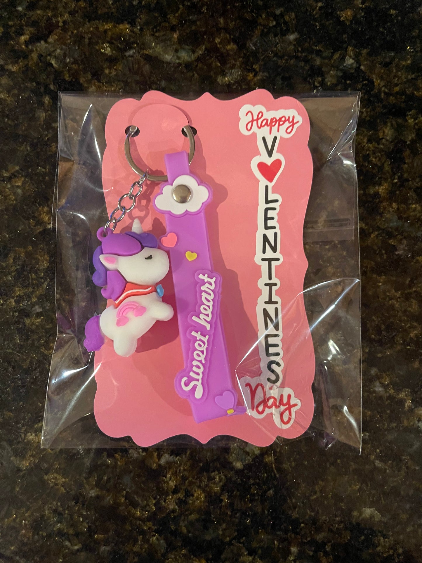 Unicorn Keychain (3D)