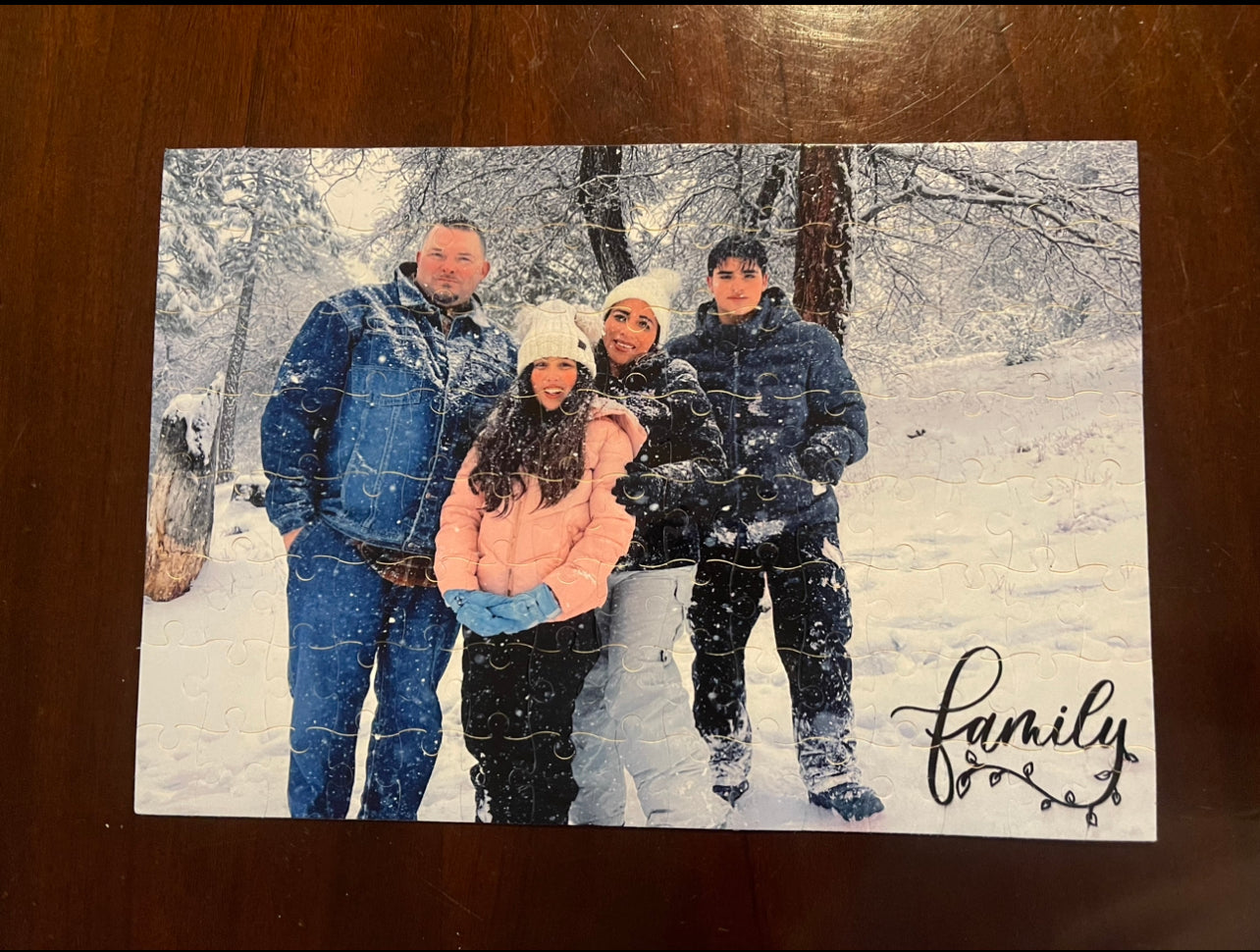 Personalize Jigsaw Puzzle with 120 pieces