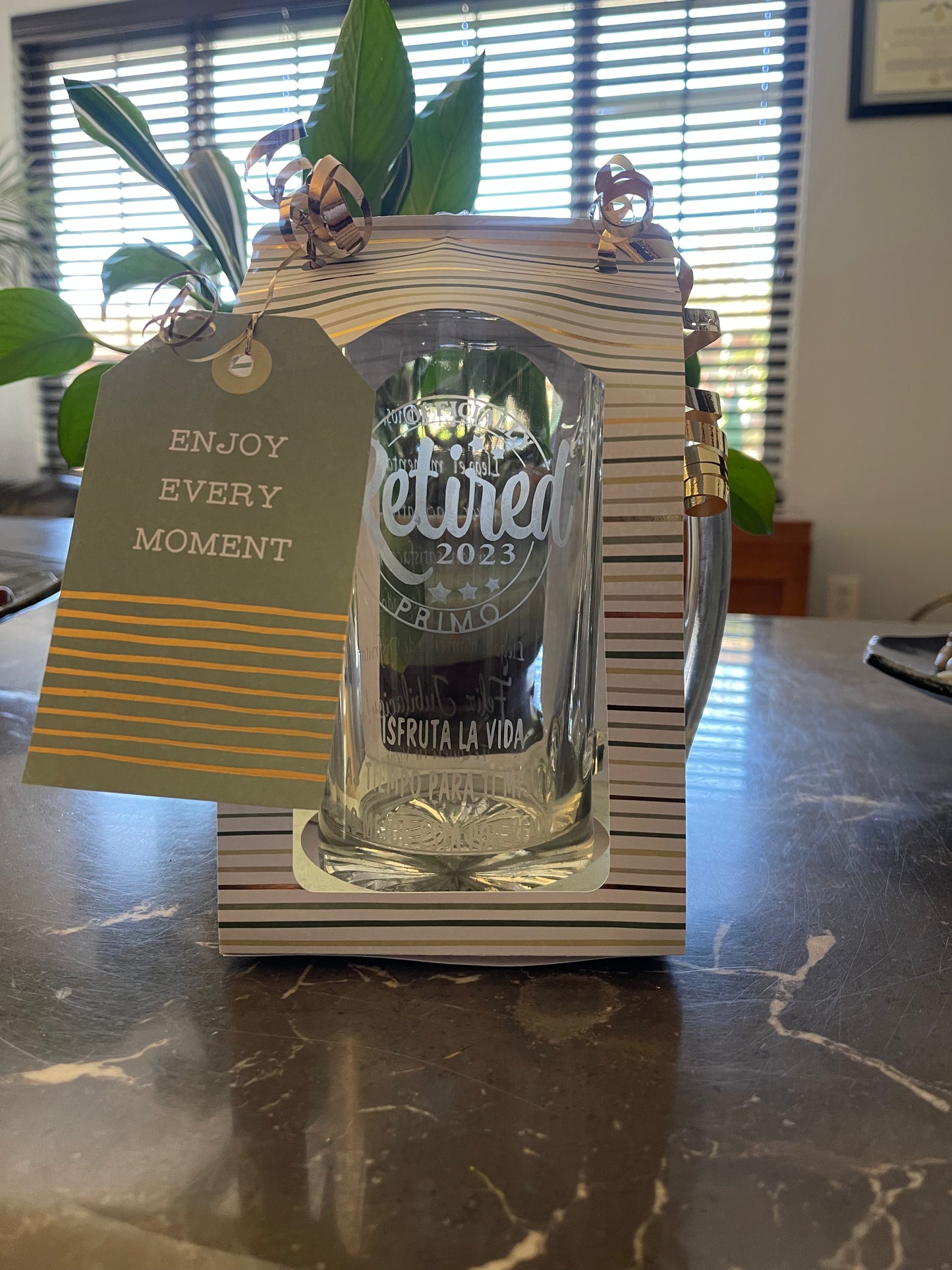 Personalize Beer Mugs 25 oz. Etch glass with your Design