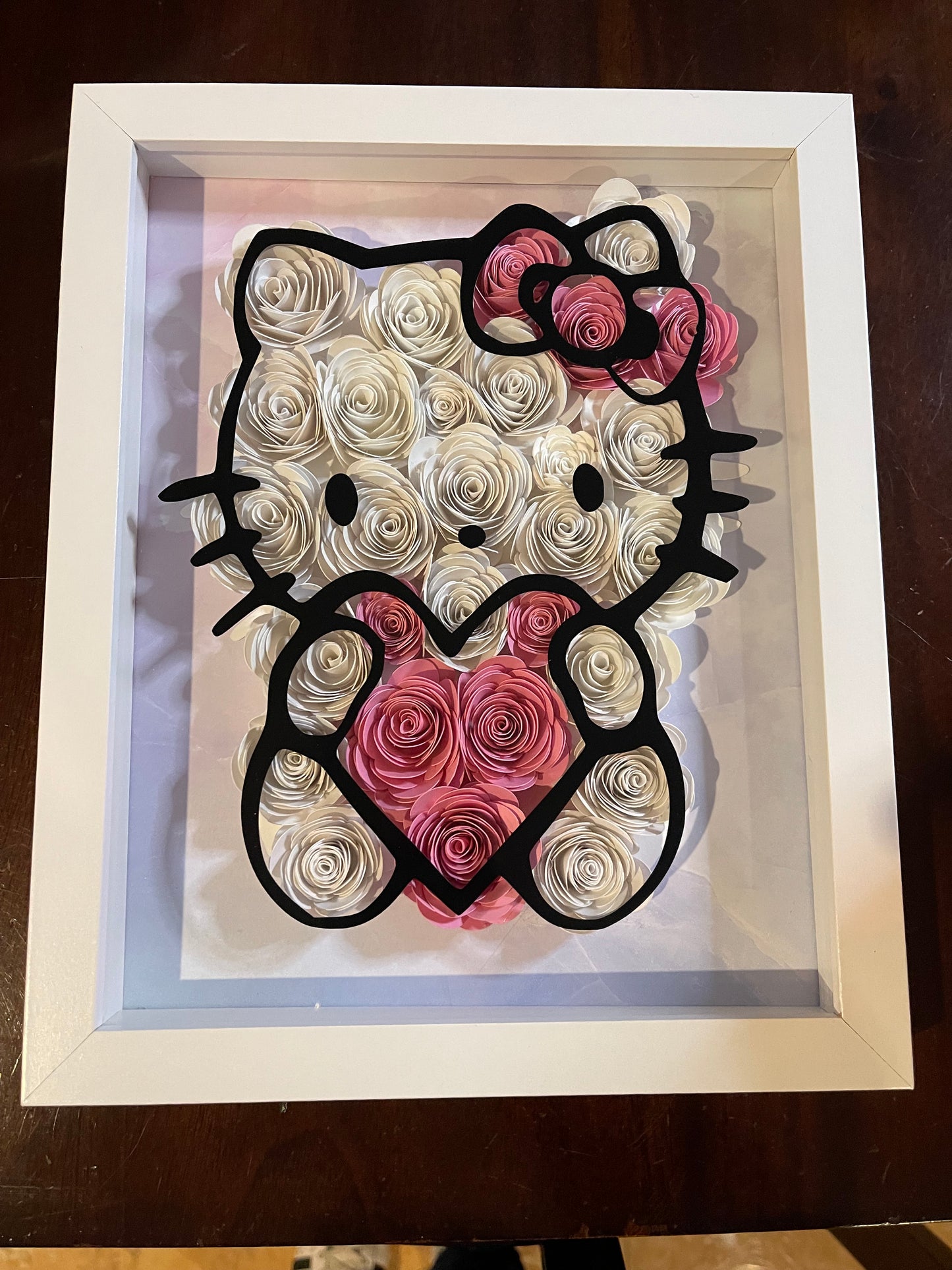 Hello Kitty Flower Shadowbox