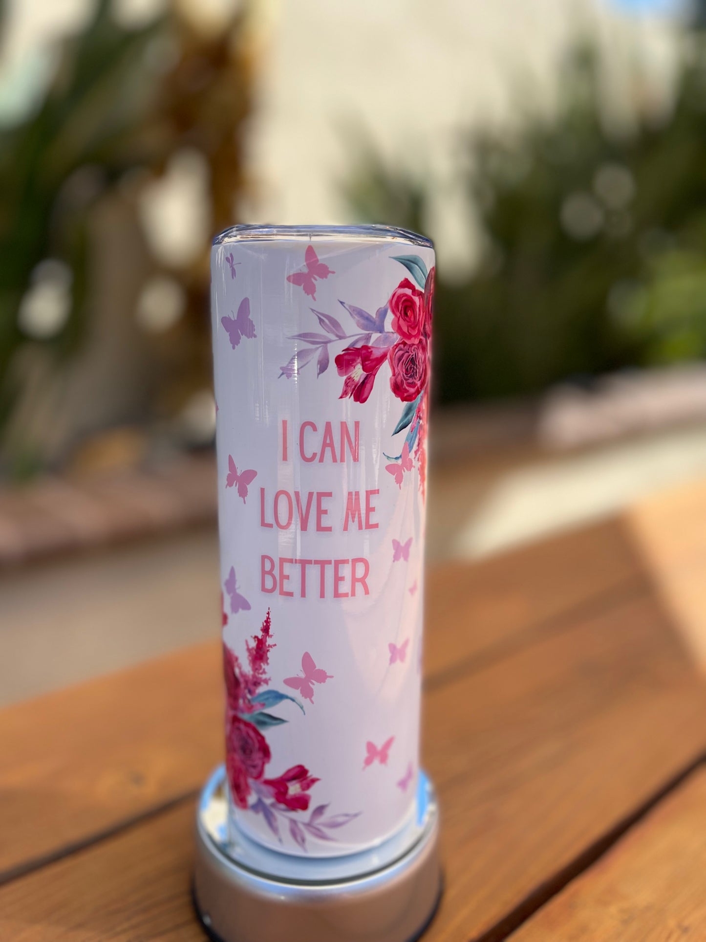 I Can Love Me Better 20oz Skinny Tumbler