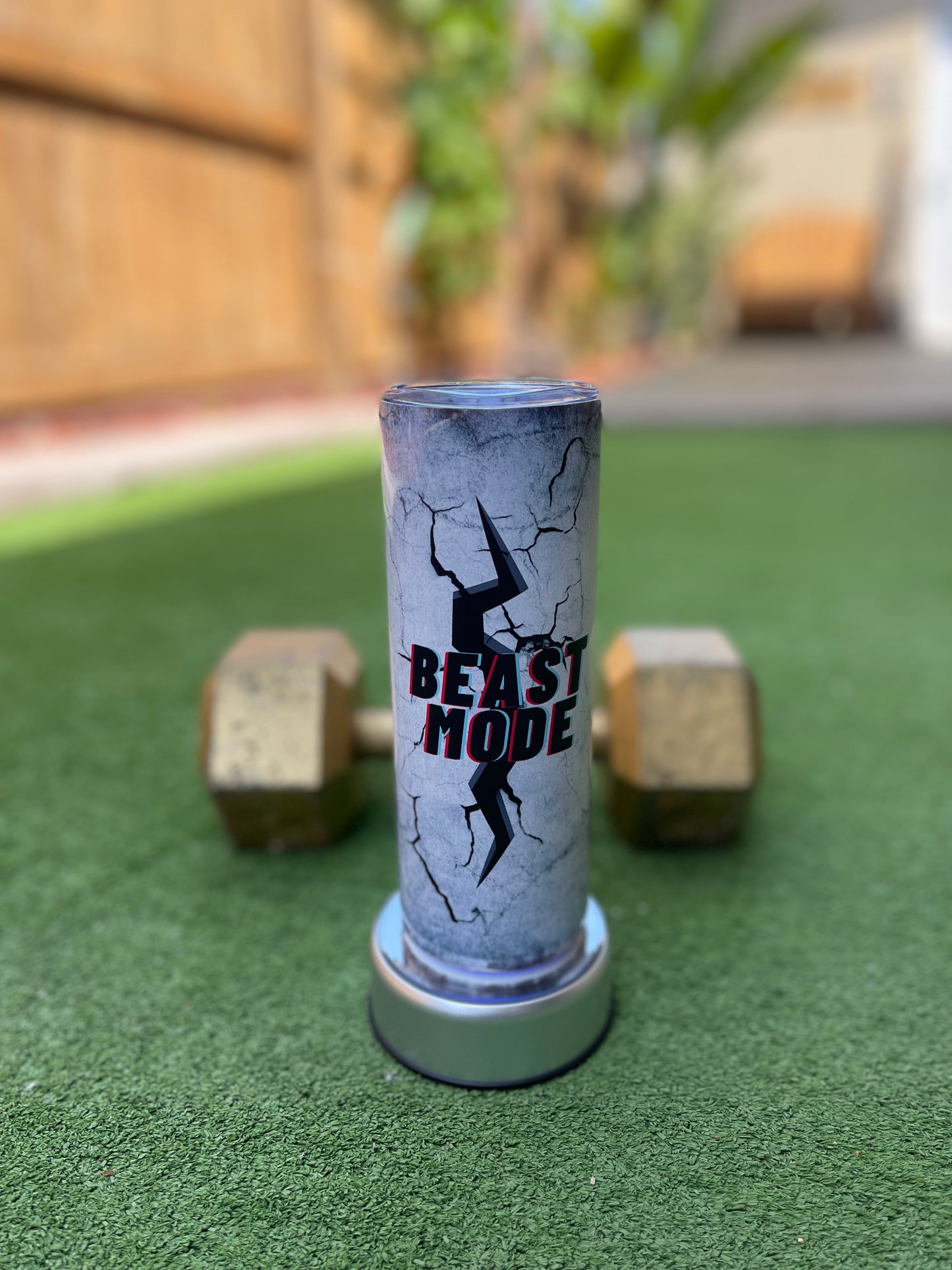 Beast Mode 20oz Skinny Tumbler