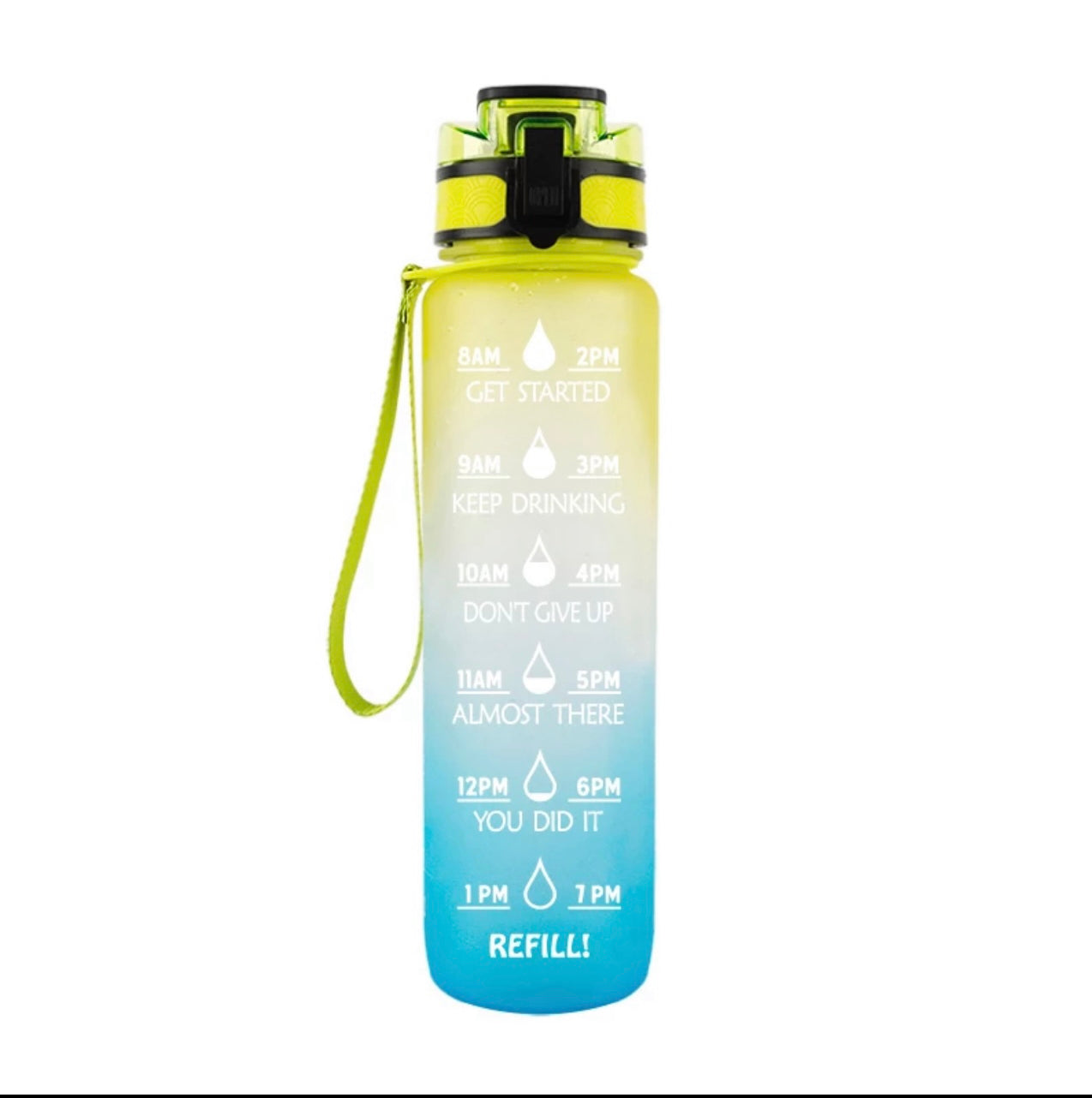 Motivational Water Bottle 32oz.