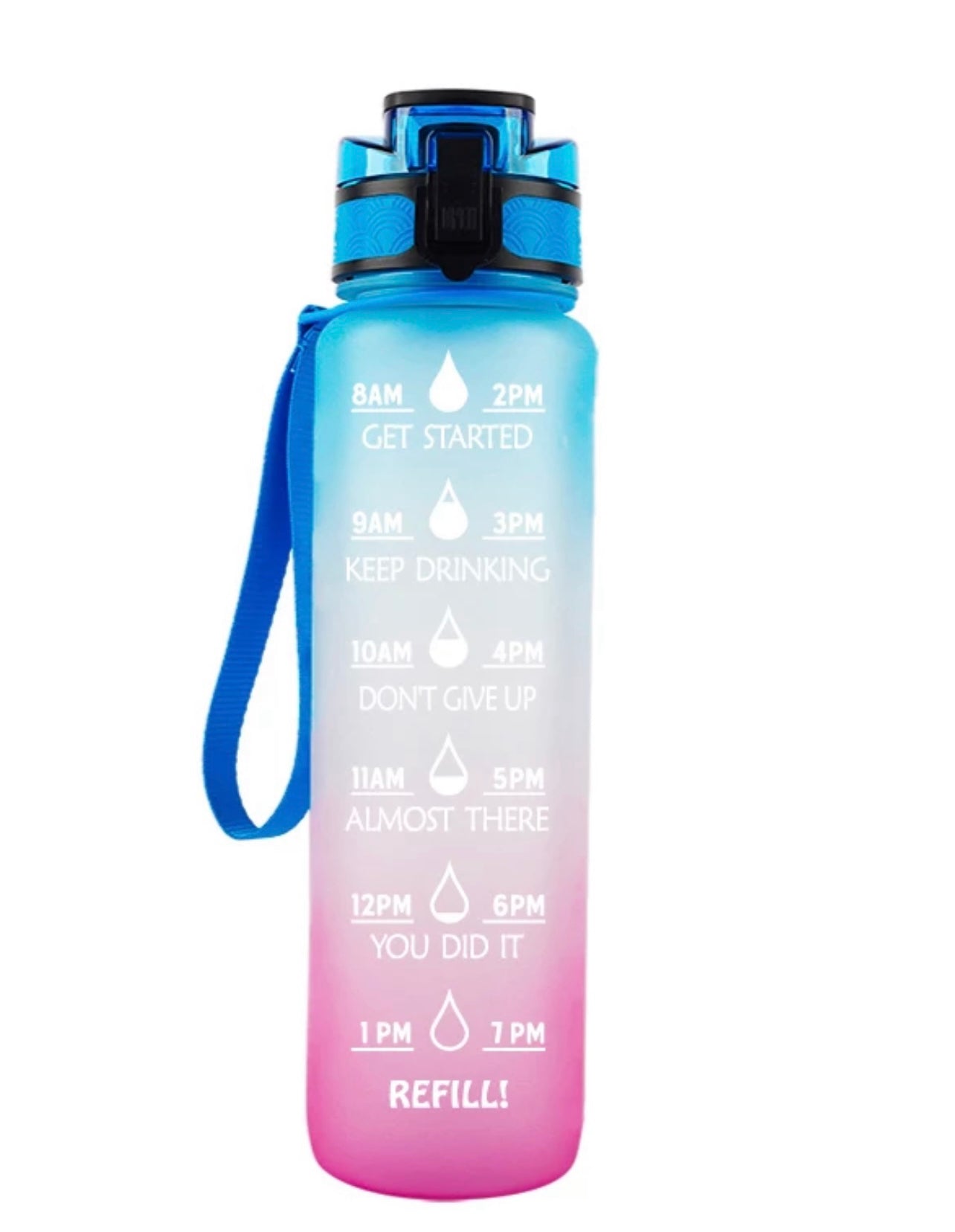 Motivational Water Bottle 32oz.